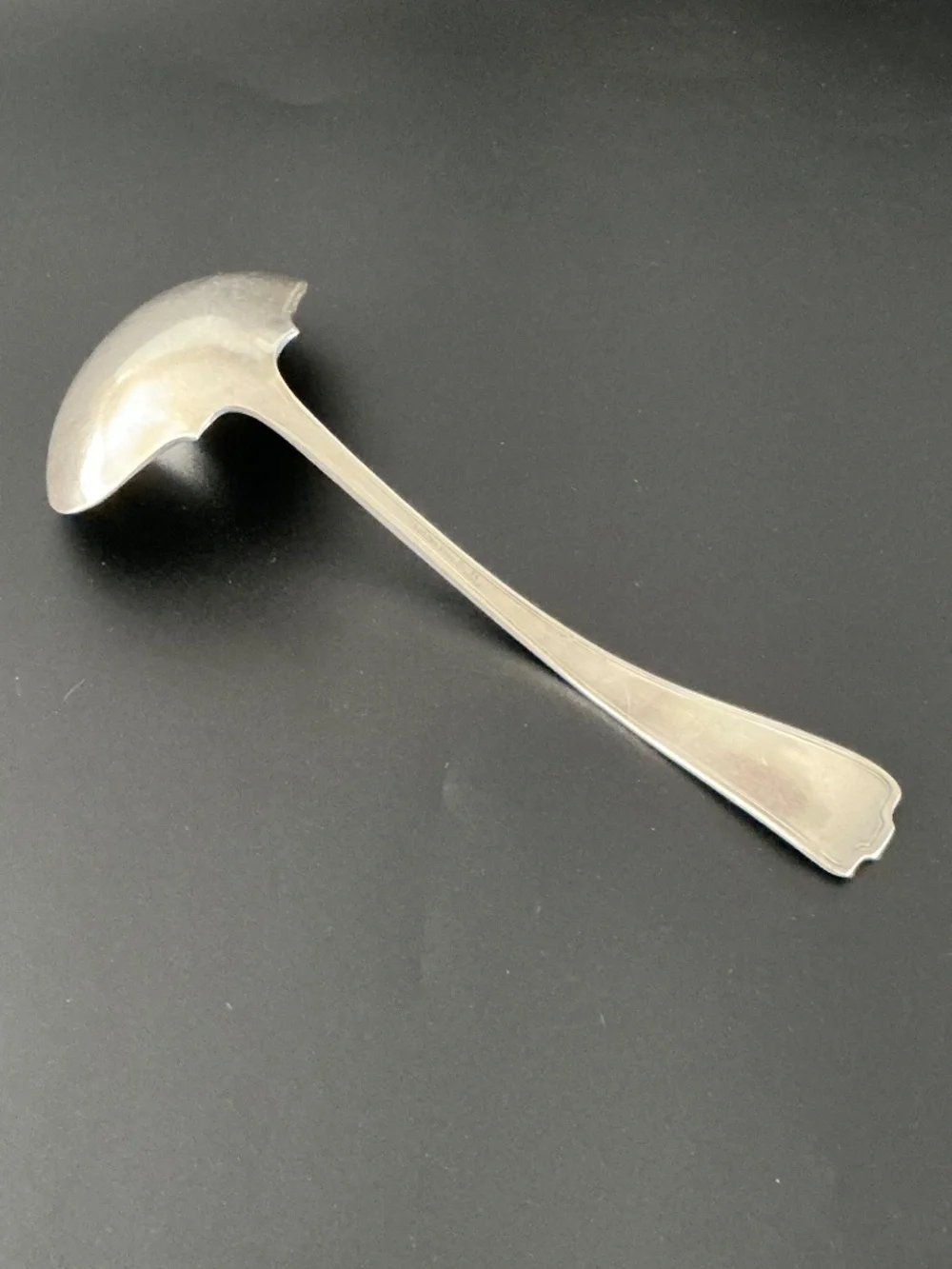 Antique 1847 Rogers Bros Silver Plated Gravy Sauce Ladle Vintage 1911 Old Colony